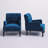 Jakub 28.5" W Velvet Upholstered Tufted Armchair with Nailhead Trim -39956707
