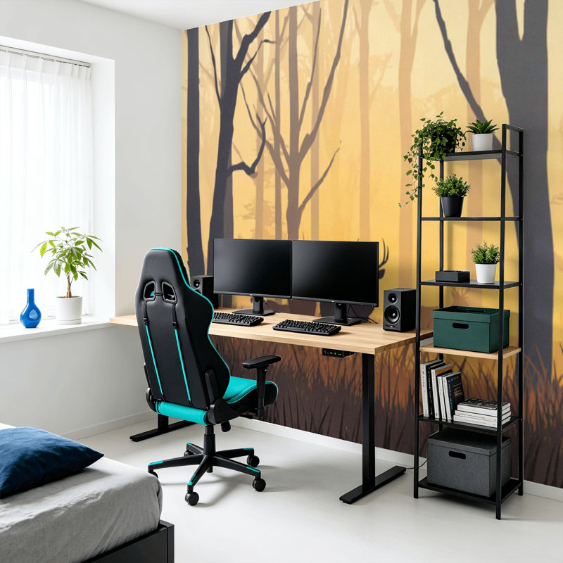 Adhésif mural amovible Peel and Stick, 68.88" L x 96" W