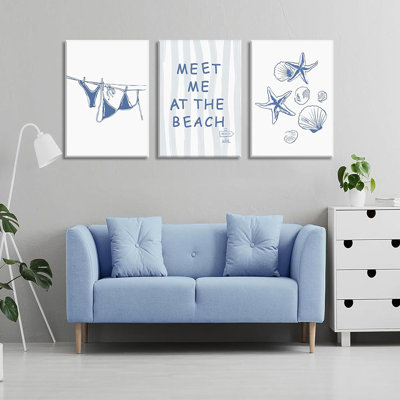 3 Piece Wrapped Canvas Print