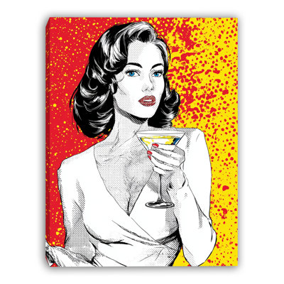 Champagne Champagne, art mural sur toile tendue