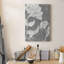 «Grayscale Garden I», reproduction sur toile tendue-1858445605