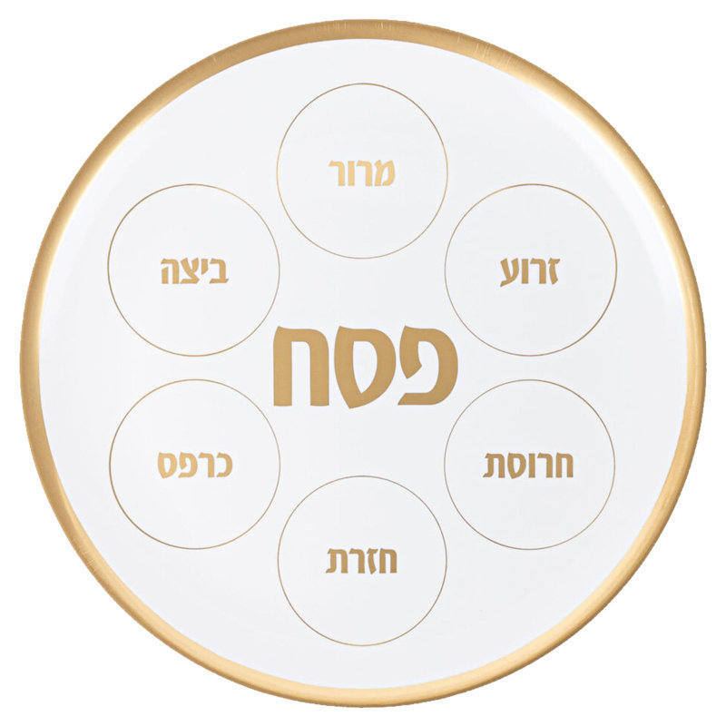 Disposable Passover Dinner Plate