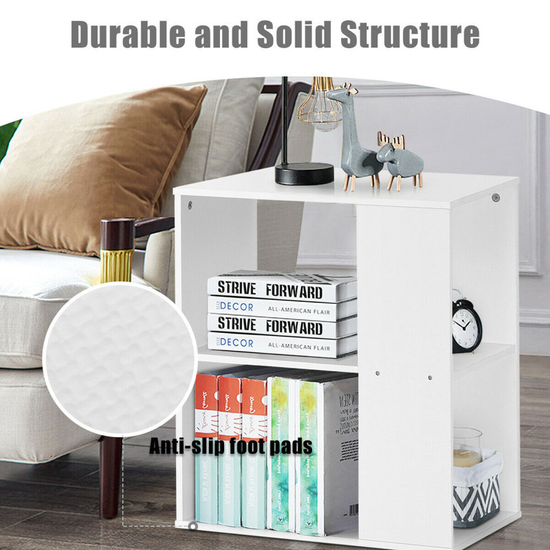 Mher 20.50'' W Nightstand, White, Individual