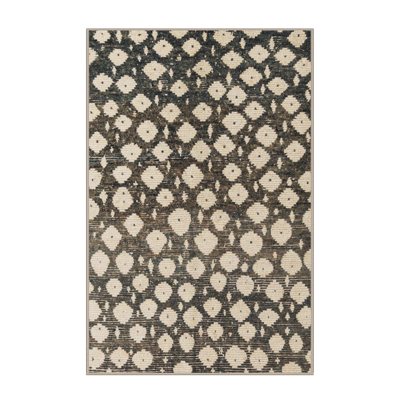 Tapis abstrait moderne 5228, Rectangle 6 pi x 9 pi