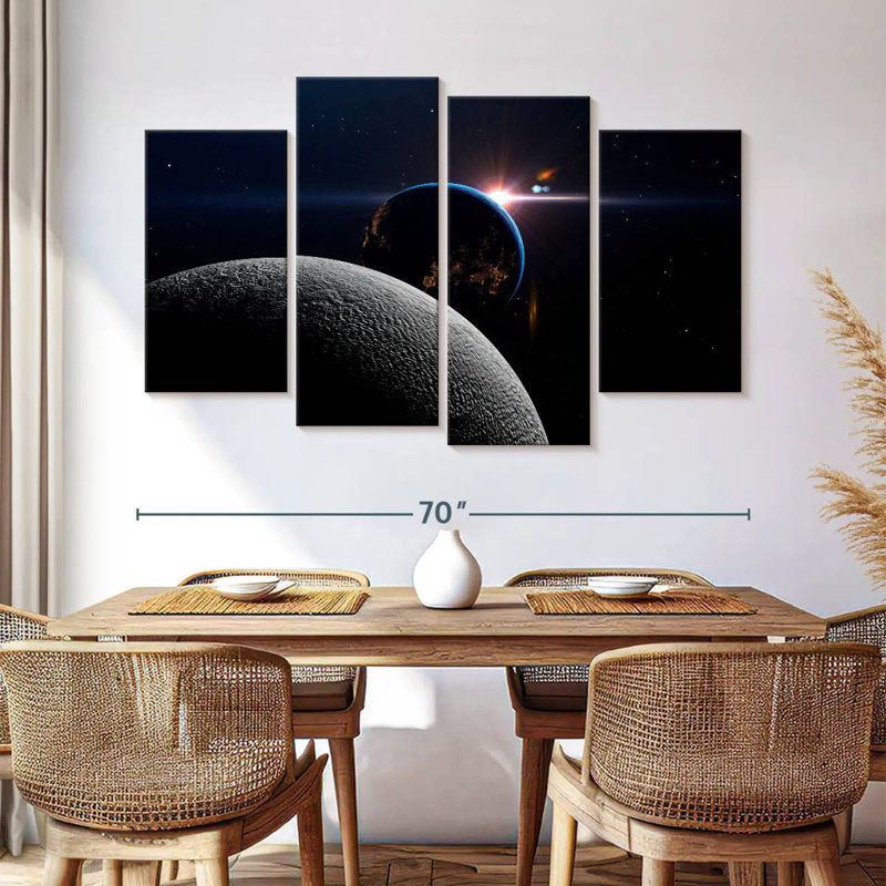 Oberle Lunar Eclipse, 42" H x 68" W