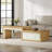 Extendable Coffee Table With 2 Drawers