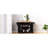 Black Kitchen Island With Folding Countertop, 6 Drawers & Charging Ports 56" Cart Vertical Stripe Adjustable Shelves,-1439579130