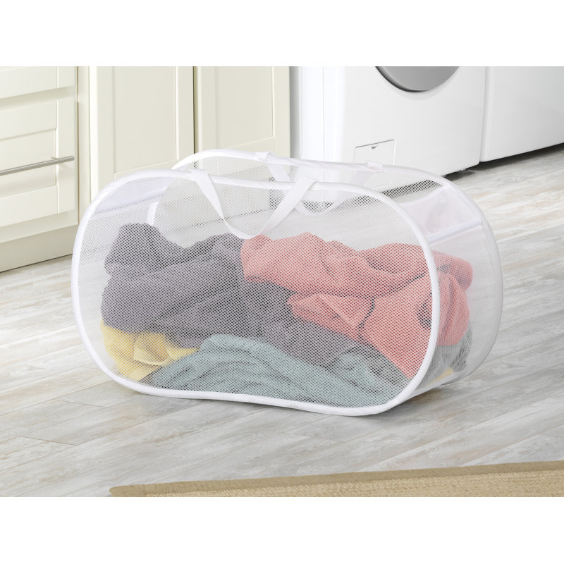 Ensemble de panier à linge pliant pop’n