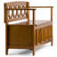 Banc de rangement en bois massif pour hall d'entrée-2031954116