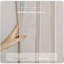 Rideau de douche en polyester avec crochets-105855149