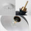 Luminaire suspendu simple à 1 lumière Gibran-1312792634