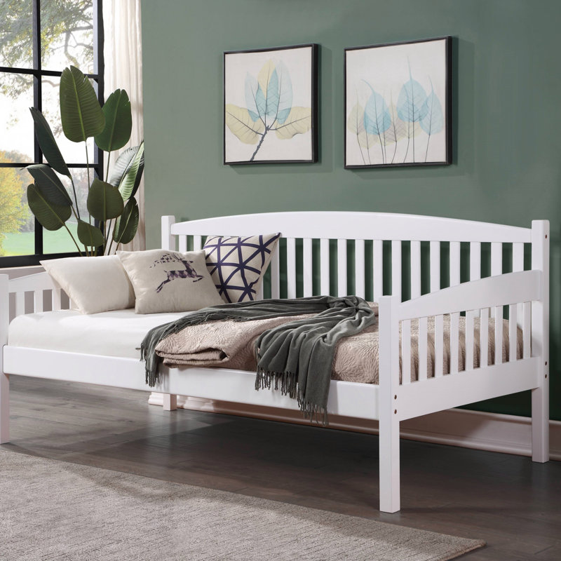 Lit de jour Caryn, Blanc