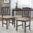 Nadie 4 - Person Solid Wood Solid Wood Top Four Leg Dining Set-130759280