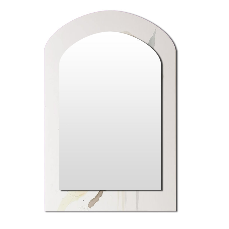 Miroir mural Touched By Mustard, 43 po x 33 po