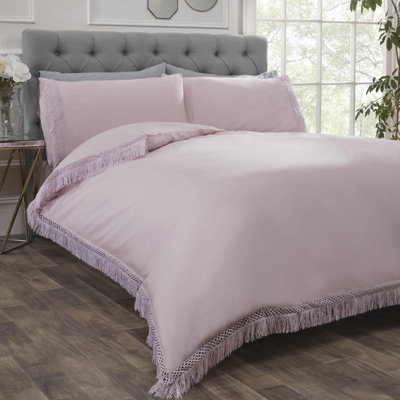 Huerta Solid Colour Duvet Cover Set with Pillowcases