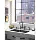 Kohler Purist® Two Handle Deck-Mounted Bridge Kitchen Sink Faucet with Pull Out Side Sprayer