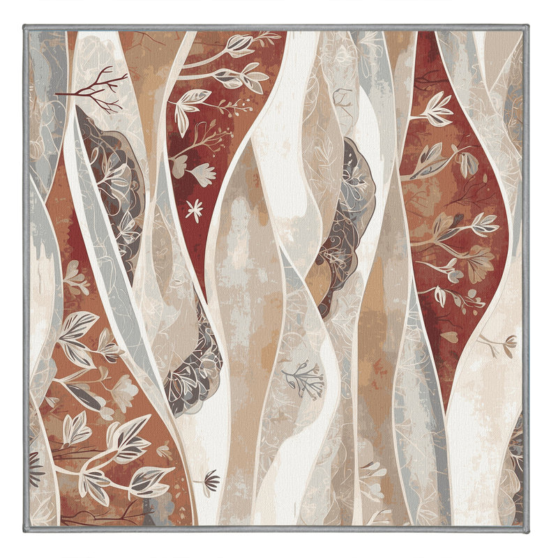Ebb Of Light Rug, Square 6'