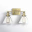 Catalina 2 Light Transparent Dimmable Vanity Light-724840295