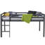 Ellicott mid-loft bed, 90 x 200 cm-773230619-773230613
