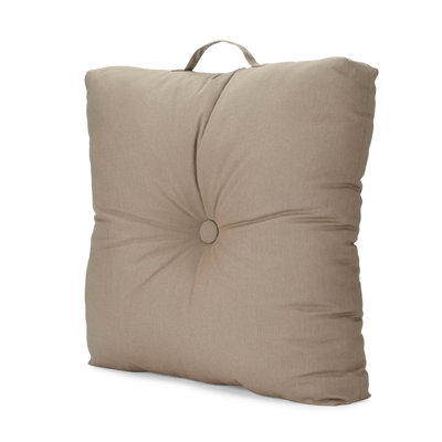 Pool Side Pillow Solid Colour Sunbrella® Outdoor Reversible Throw Pillow