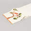 Chemin de table brodé Bird