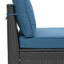 Ensemble de mobilier de patio en rotin 10 pièces PE-1692913307-1692913311
