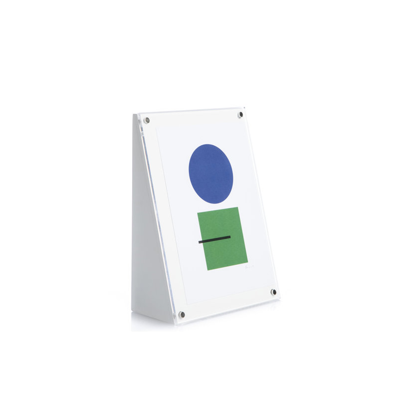 White Wood Picture Frame, 6" x 8"