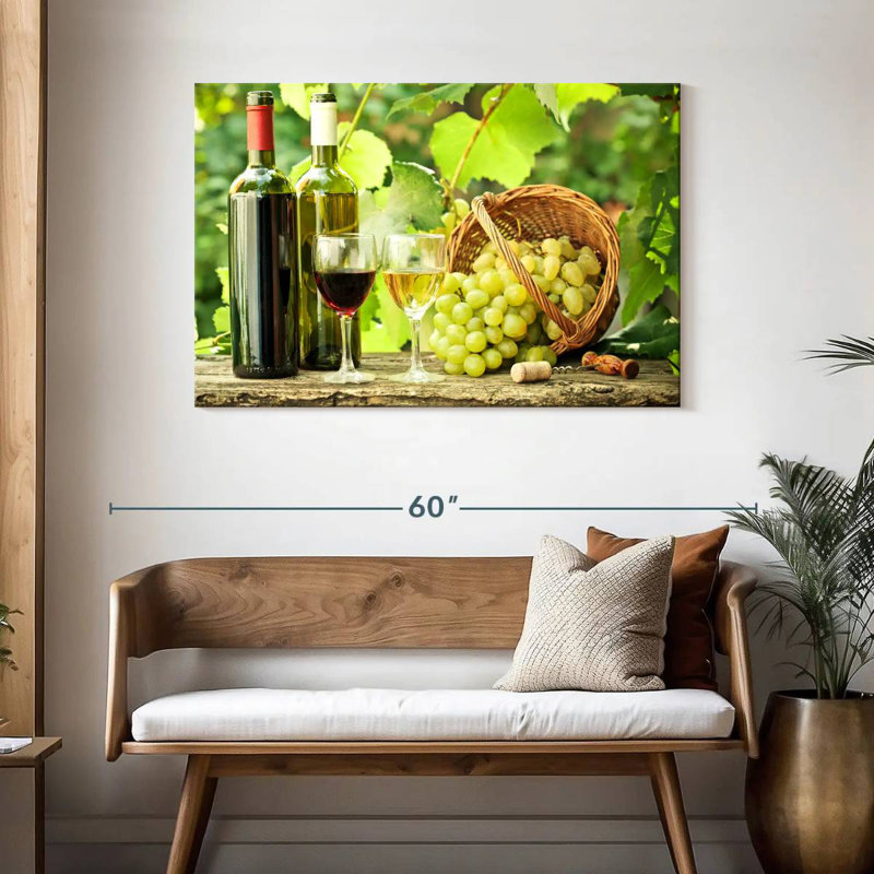 Yarlin Wine From The Vineyard, 30" H x 45" W