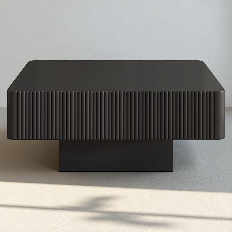 Square Coffee Table, Black