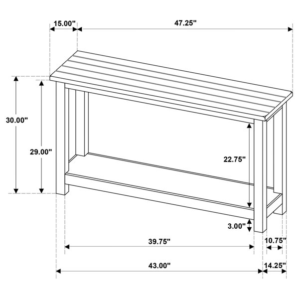Dimensions du produit