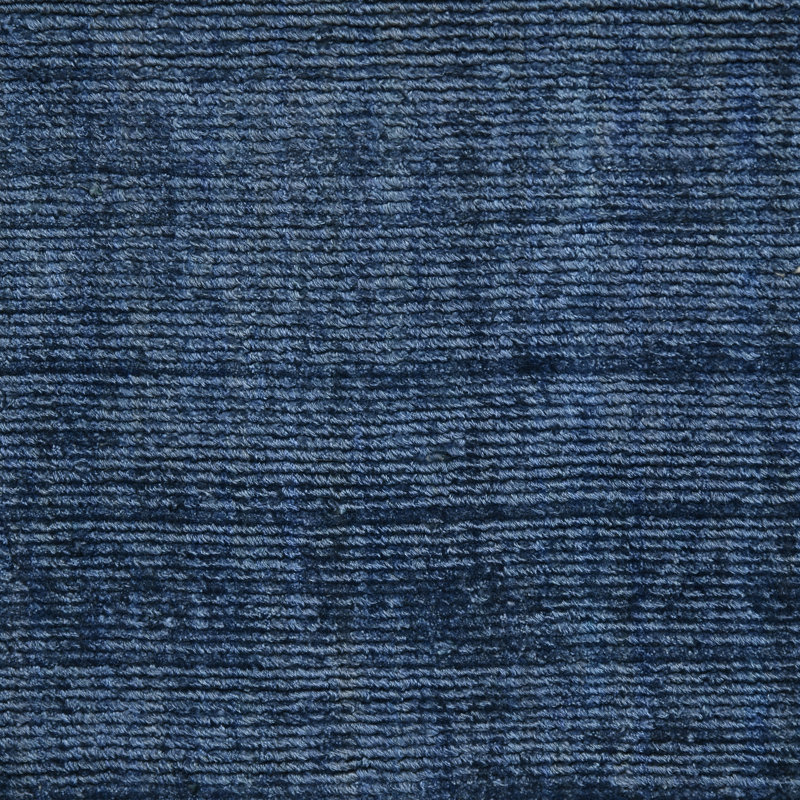 Handmade Blue Sapphire Viscose 2' x 3' Area Rug