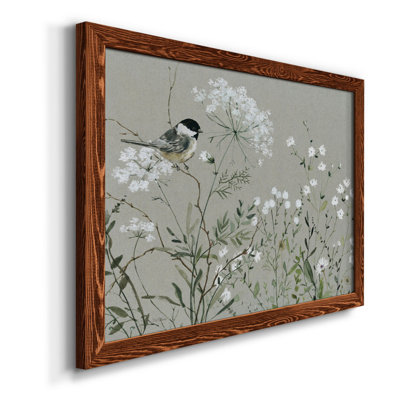 Bouquet de Grace Meadow I - peinture sur toile encadrée, H 37,5 po x l 27,5 po x P 1,5 po, Érable