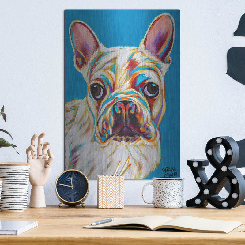 «Nosy Dog 3» par Carolee Vitaletti, H 16 po x l 12 po