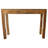 Hand-crafted Solid Wood Console Table With Drawer 