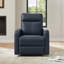 Fauteuil inclinable électrique en cuir véritable 33 po Leena-110525906