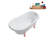 57.5'' x 29.5'' Freestanding Soaking Acrylic Bathtub-83636126-83636119
