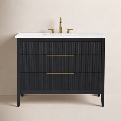 Bilroy 42" Oak Single Bathroom Vanity