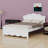 Platform Bed Featuring Headboard