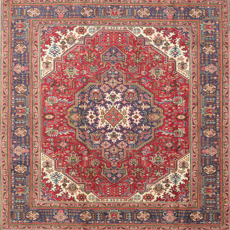 Marianna Oriental Indoor Rug, Square 5'