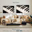 Abarca Notes Of Piano Keys-108140657