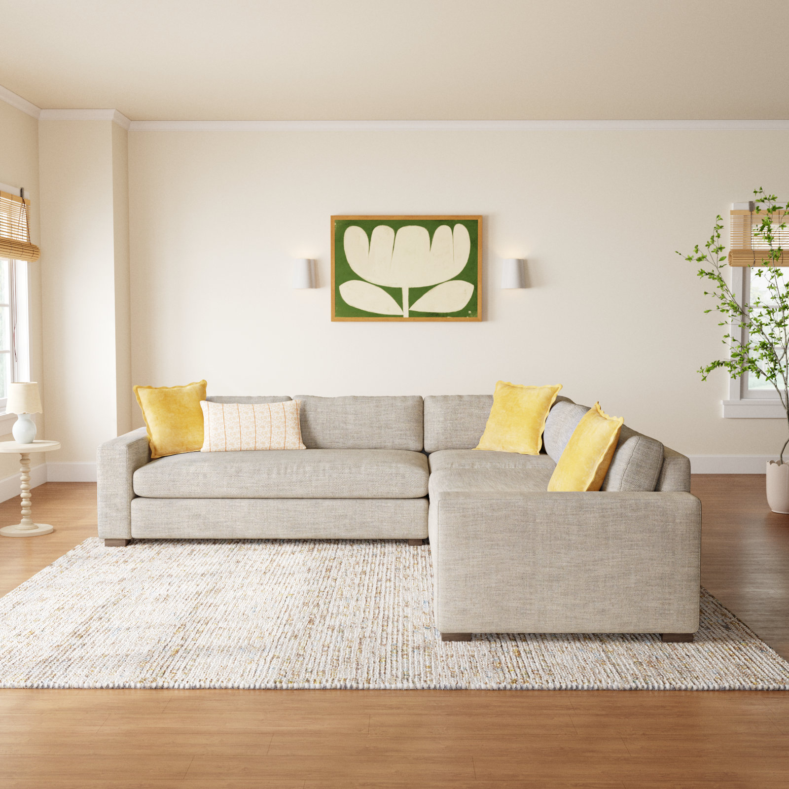 Olney Upholstered L-Sectional