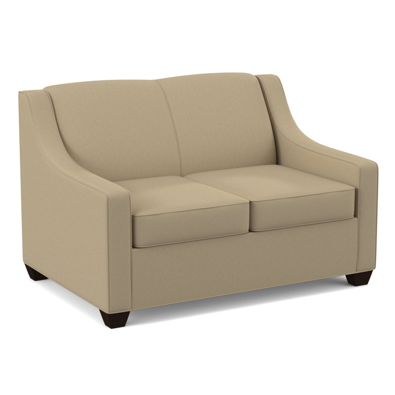 Phillips 52" Square Arm Loveseat with Reversible Cushions, Cafelle, Antic Sahara