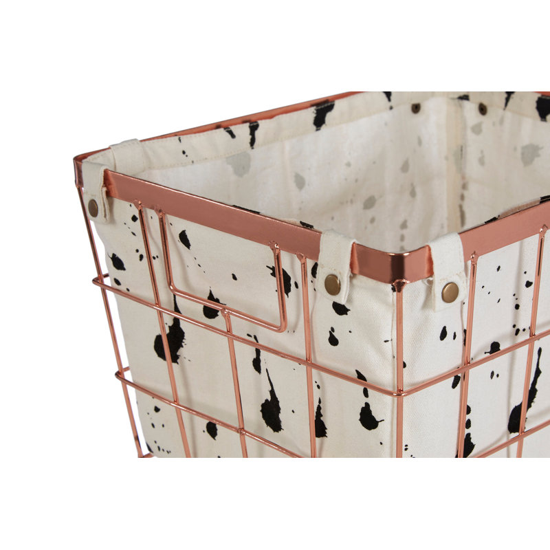 East Urban Home Wire Decorative Basket