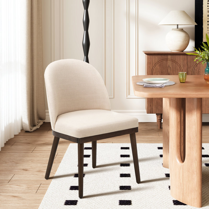 Chaises de salle à manger Enley, Beige