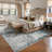 Willington Abstract Gray/Blue Rug-1259657646