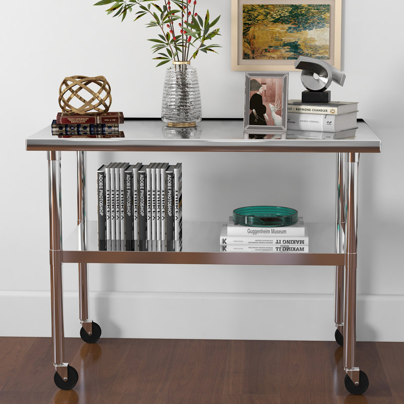 Extendable Metal Dining Table