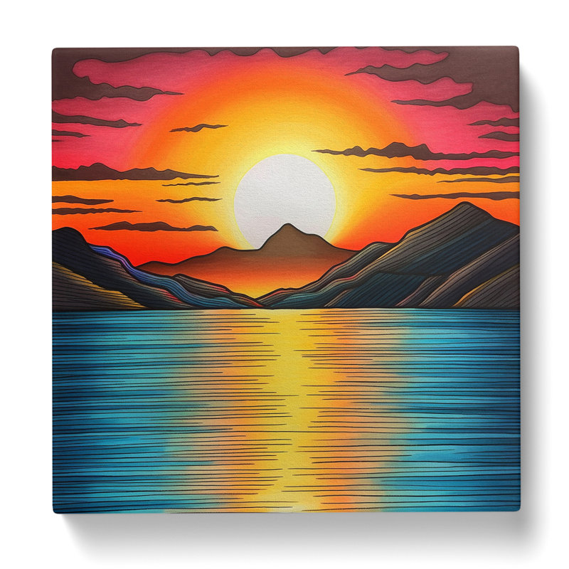 Print, 50cm H x 50cm W x 3cm D