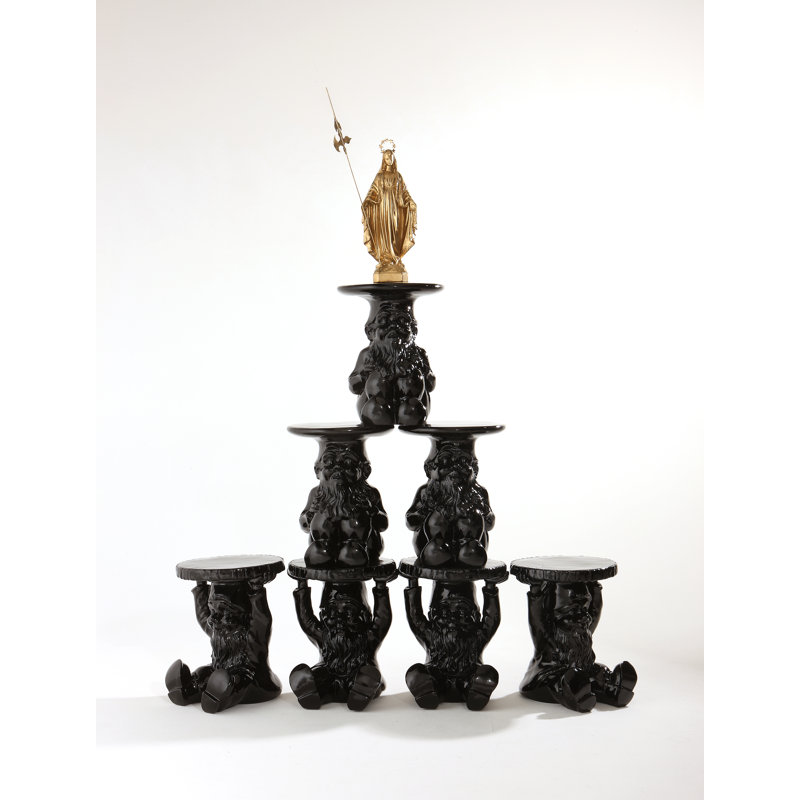 Gnomes Coffee Table, Black, Attila