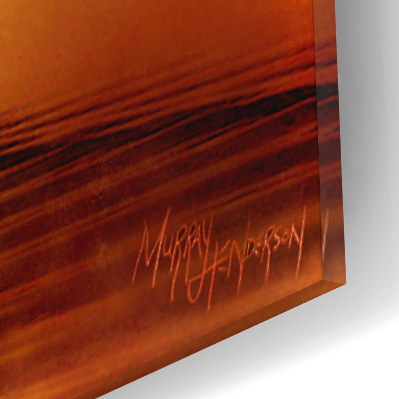 Art mural épique «The Morning Bite» par Murray Henderson, verre acrylique, H 12 po x l 12 po x P 0,13 po