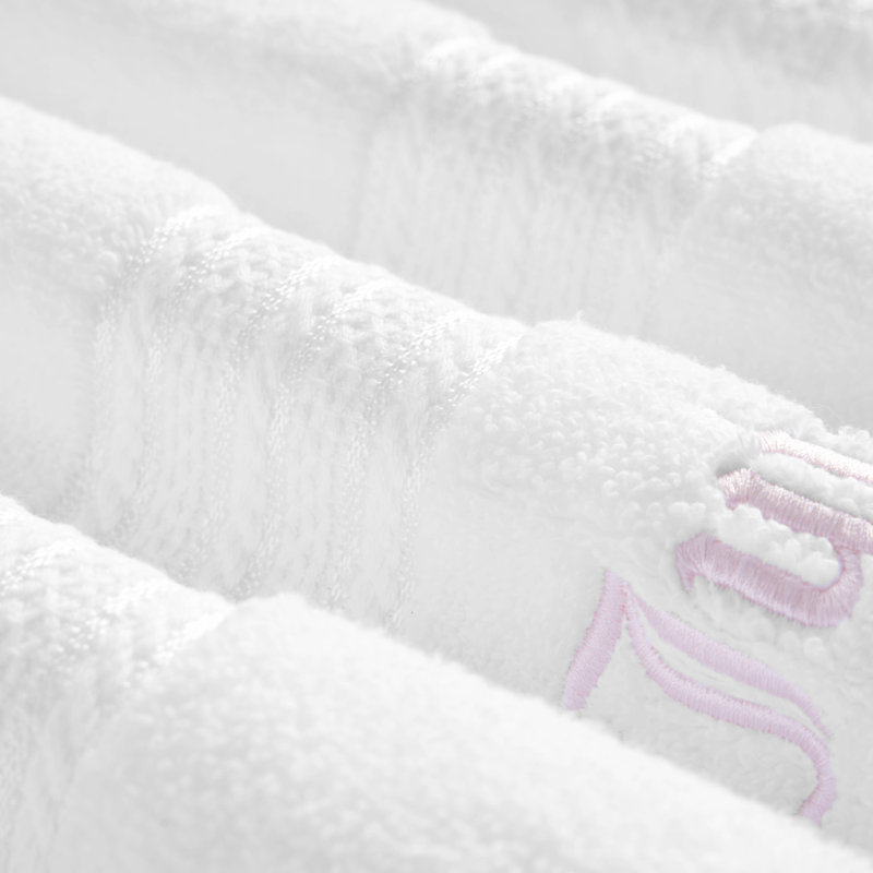 Juicy Couture Alyssa Bath Towels 6-Piece, White